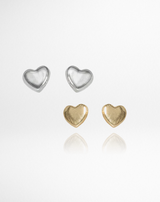 Mini Heart Studs