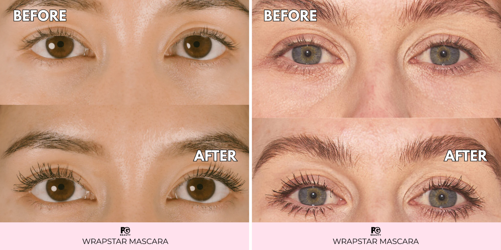 Before and After - PG Beauty Tubing Mascara (2)