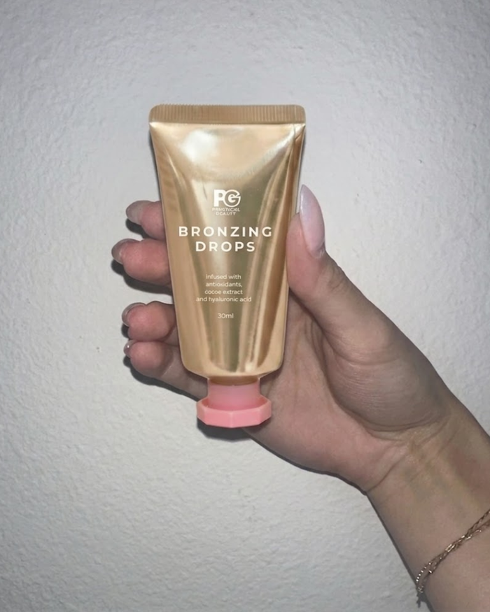 PG Beauty bronzing drops customer image