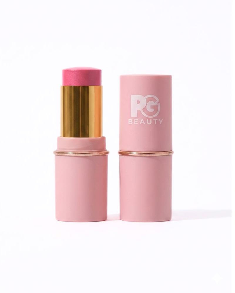 pg beauty nz blush stick for cheeks and lips 
