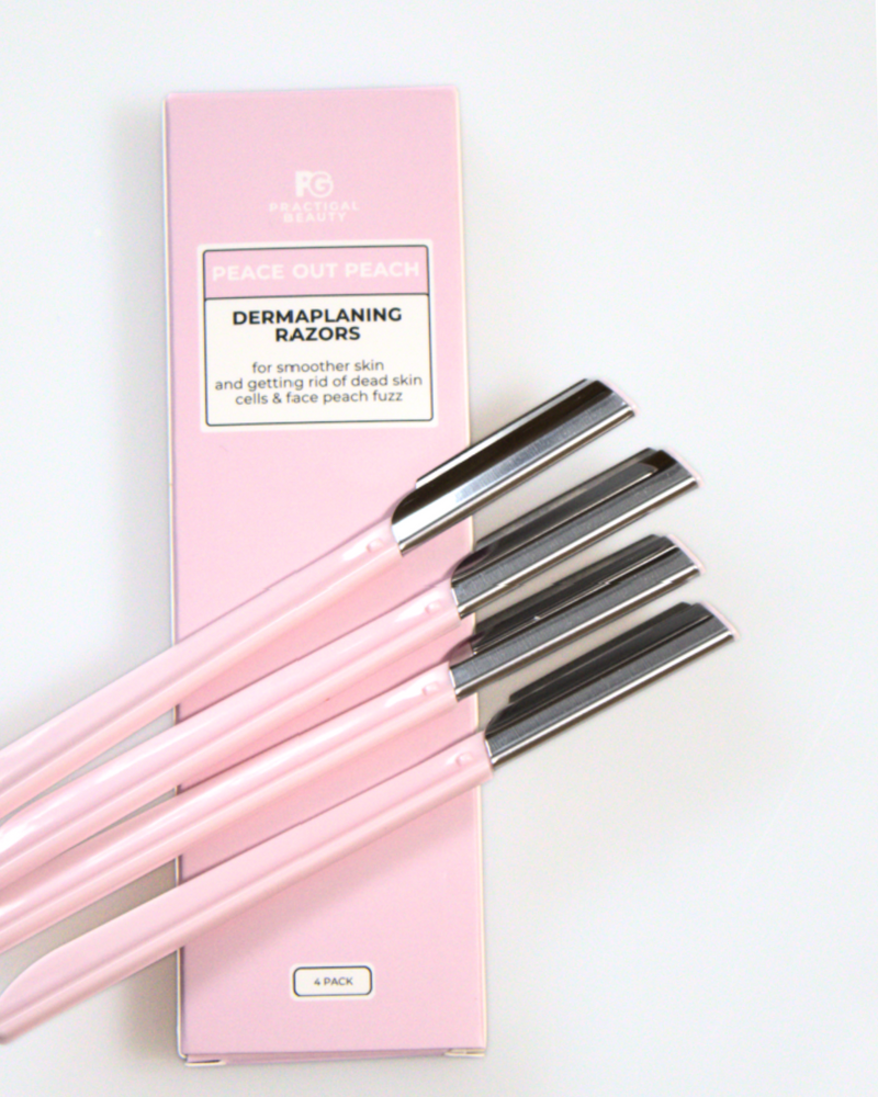 Dermaplaning Facial Razors (4 Pack)